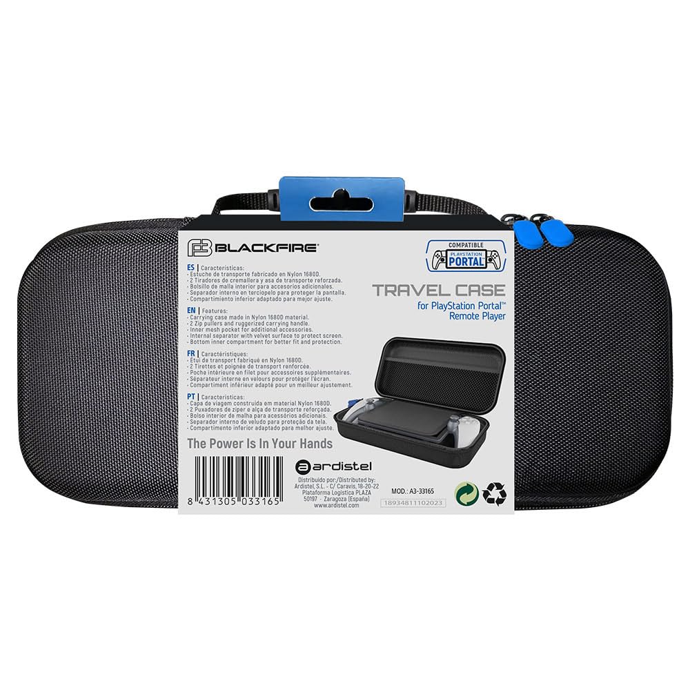 Funda Ardistel Estuche De Transporte De Nylon ( PS5 - ) - BLACKFIRE Funda Ardistel Estuche De Transporte De Nylon ( PS5 - ) - BLACKFIRE